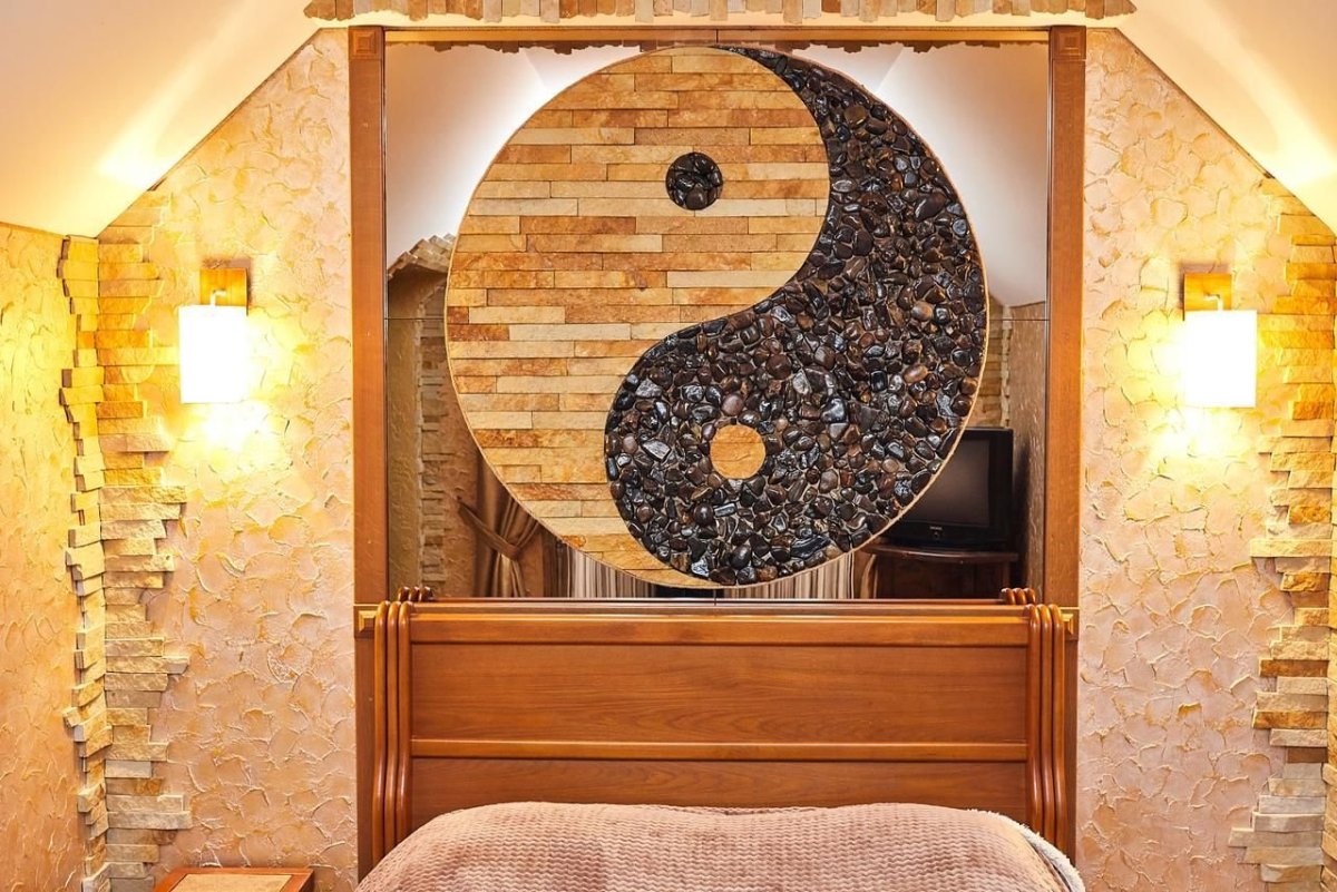 Люстра Инь Янь