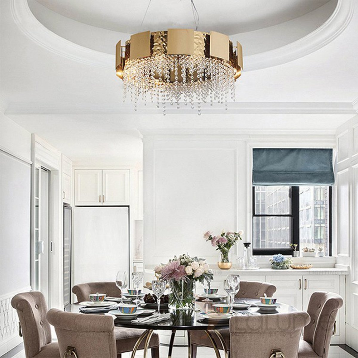 Подвесная люстра Ritz - million tubes chandelier2