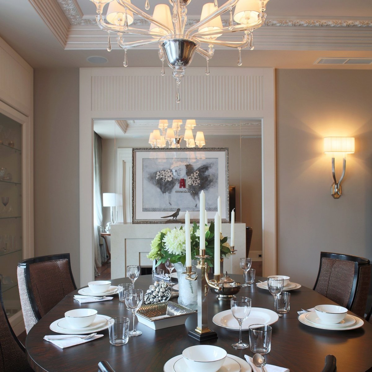 Подвесной светильник Неоклассика ар деко