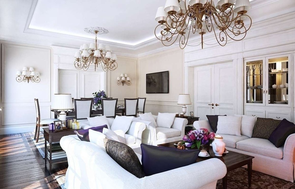 Люстры в стиле неоклассики