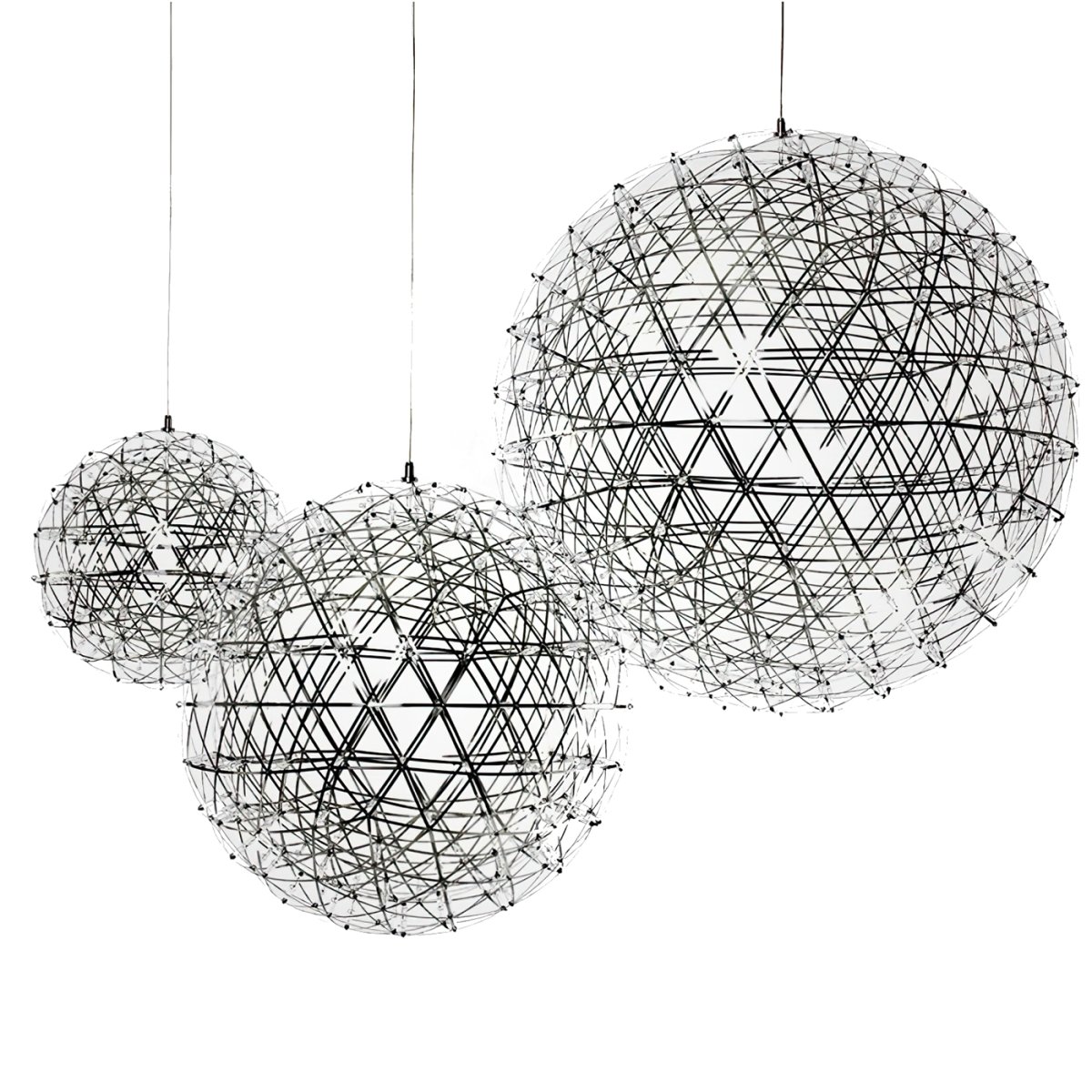 Люстра Moooi Raimond Sphere d89 Chrome