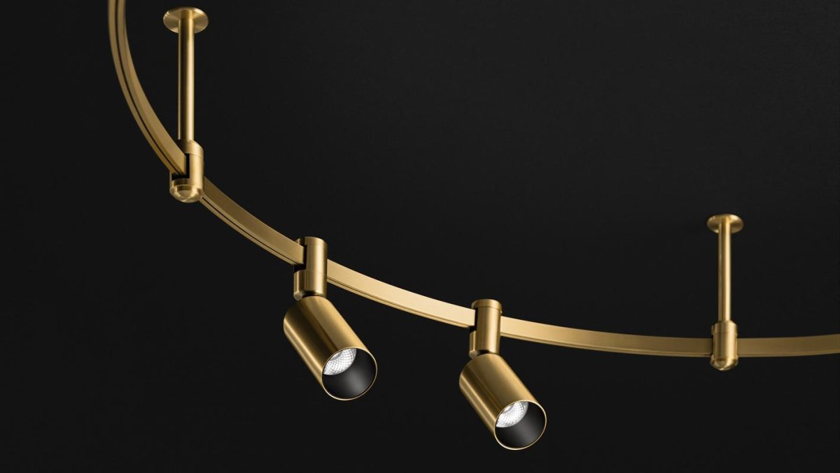 Магнитный трековый встраиваемый шинопровод