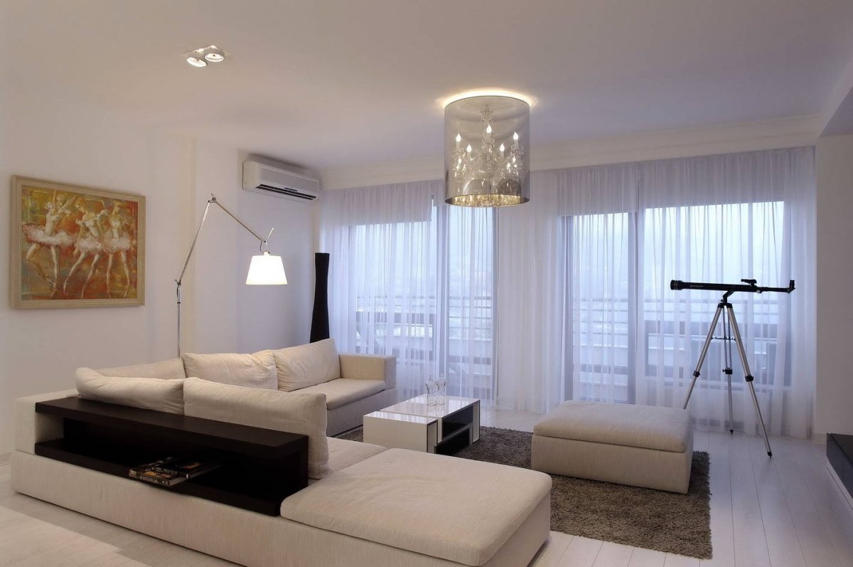 Люстры в интерьере Минимализм