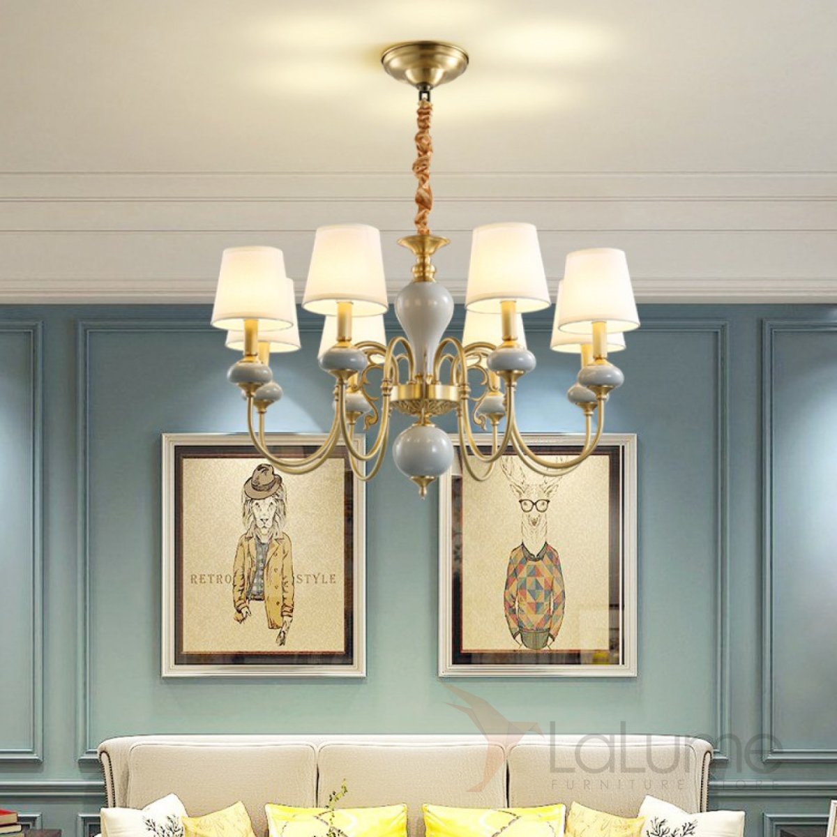 Люстра Неоклассика Fedomo