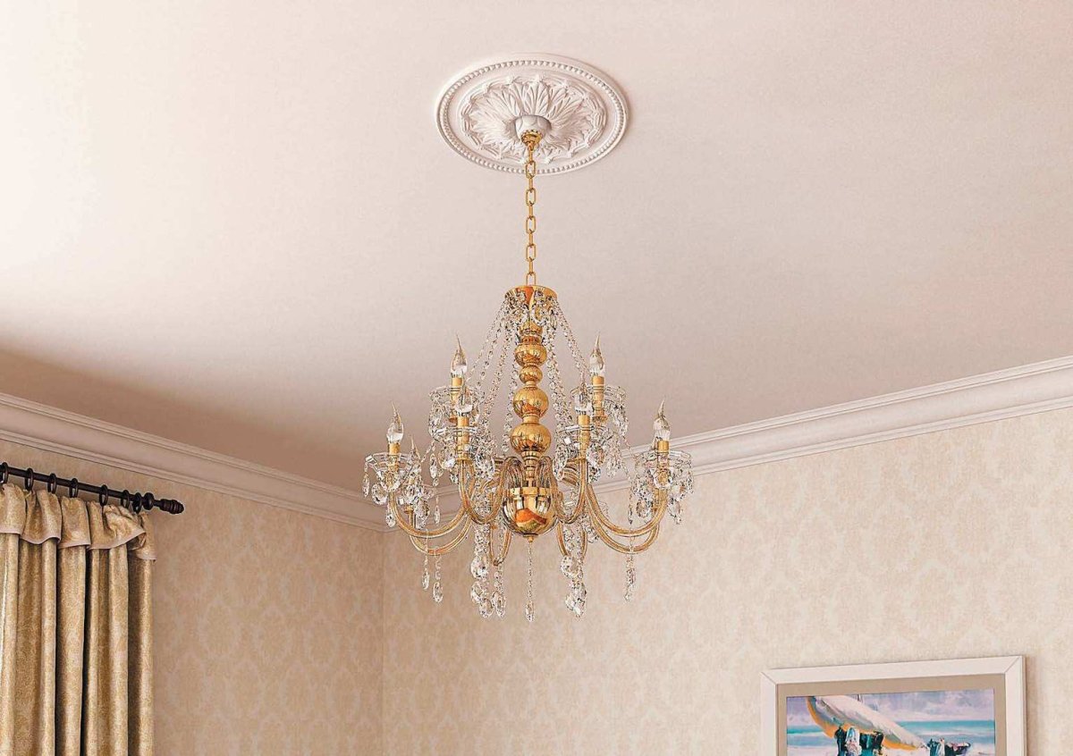 Лепка на потолке