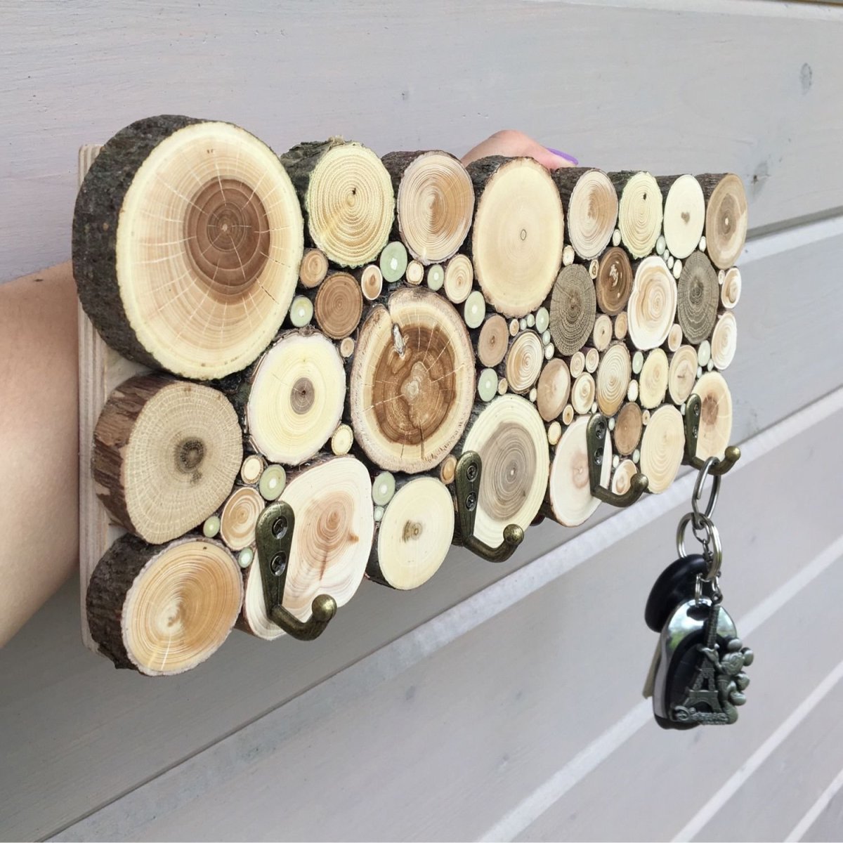 Деревянные спилы для декора