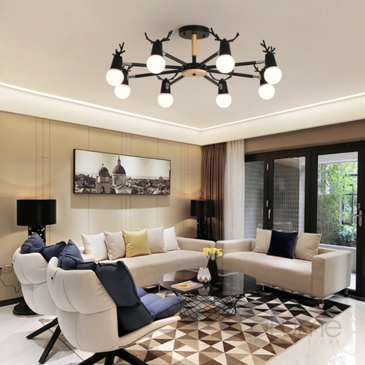 Люстра Ceiling Light Fixtures Iron Chandelier