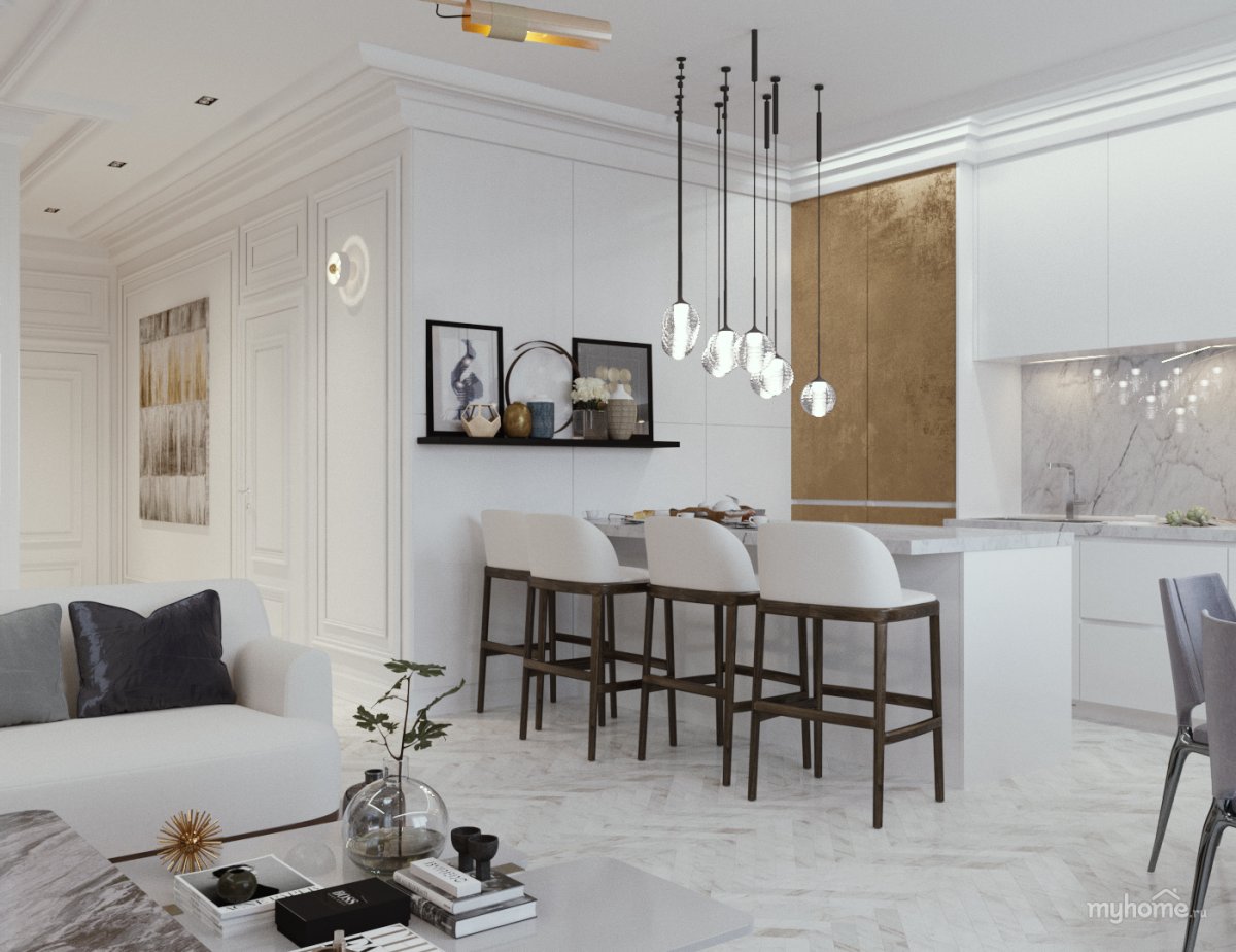 Люстра на кухню в стиле Неоклассика