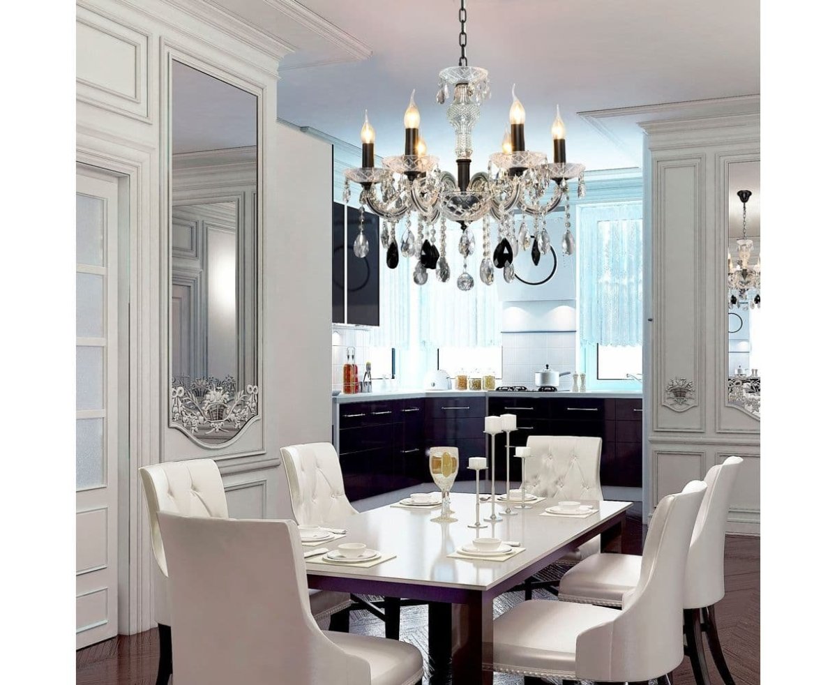 Люстра Неоклассика 2-4050-s BK E 14