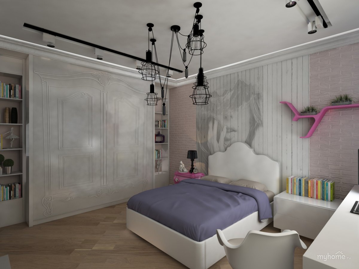 Детские комнаты для девочек