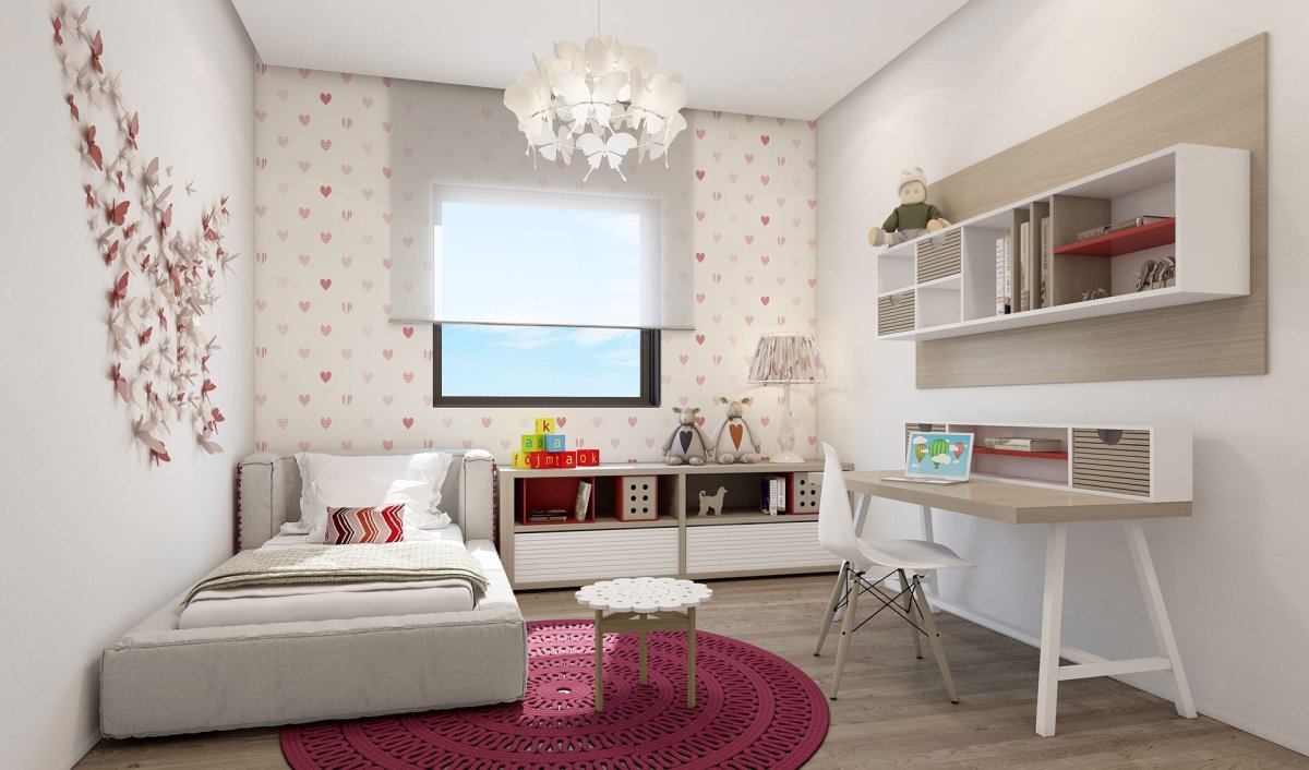 Интерьер в голубых тонах