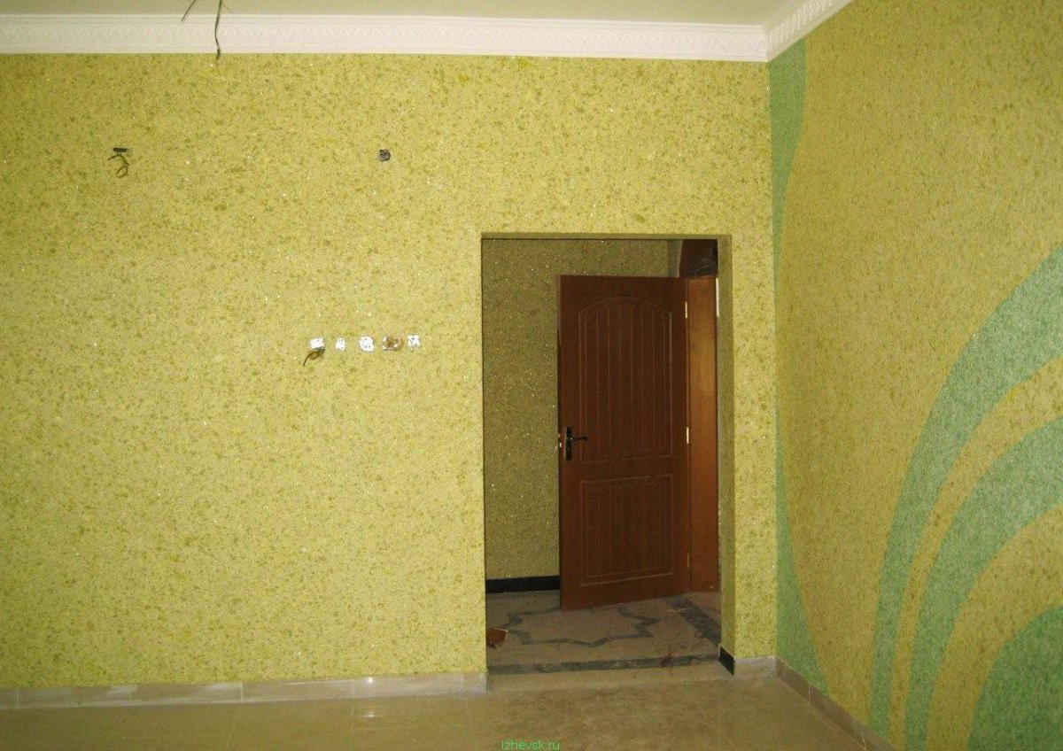 Жидкие обои