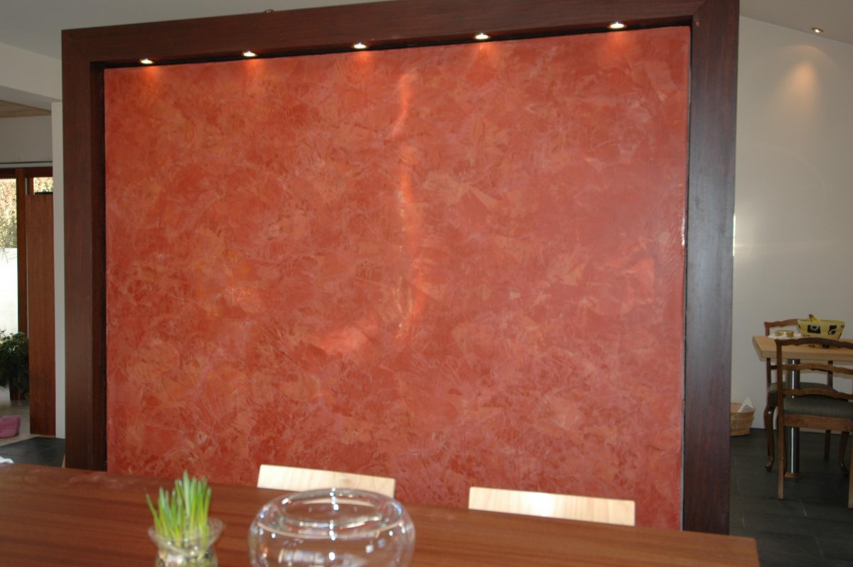 Отделка под венецианскую штукатурку