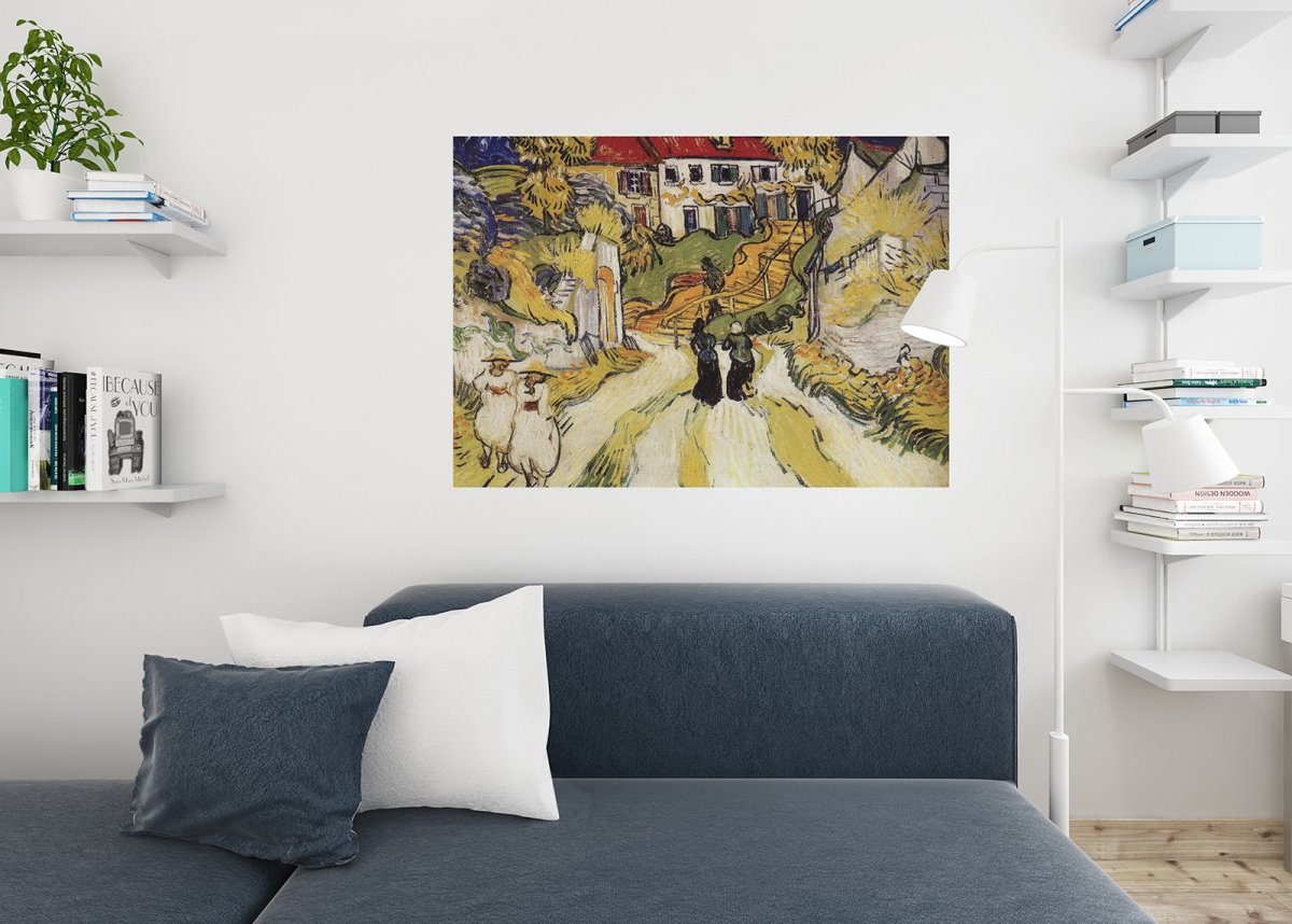 Ван Гог цветущие ветки миндаля