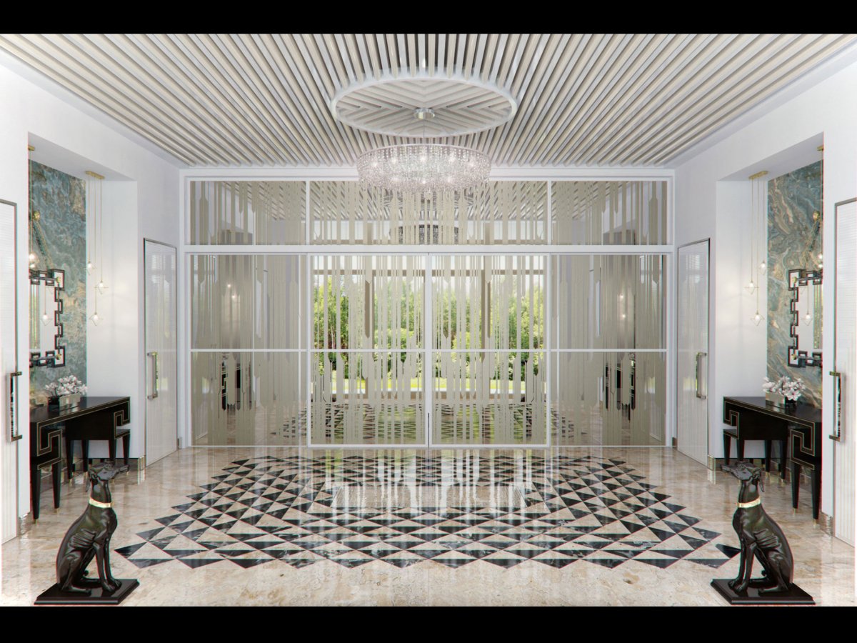 Интерьер Versace