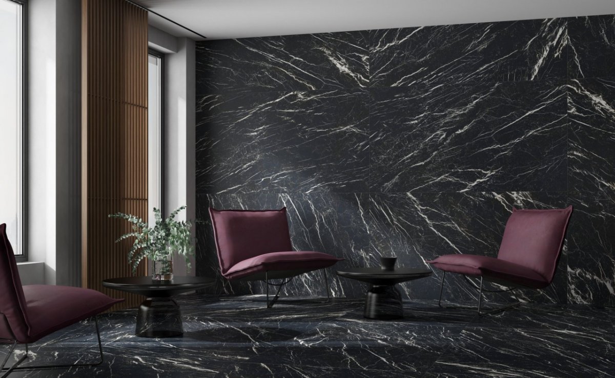 Black Marquina мрамор