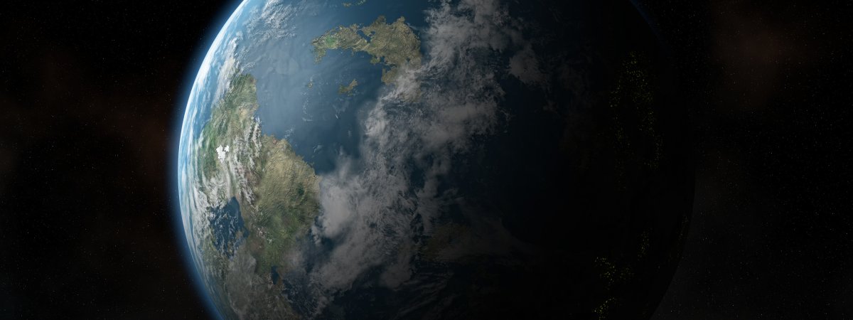 Земля и Луна из космоса