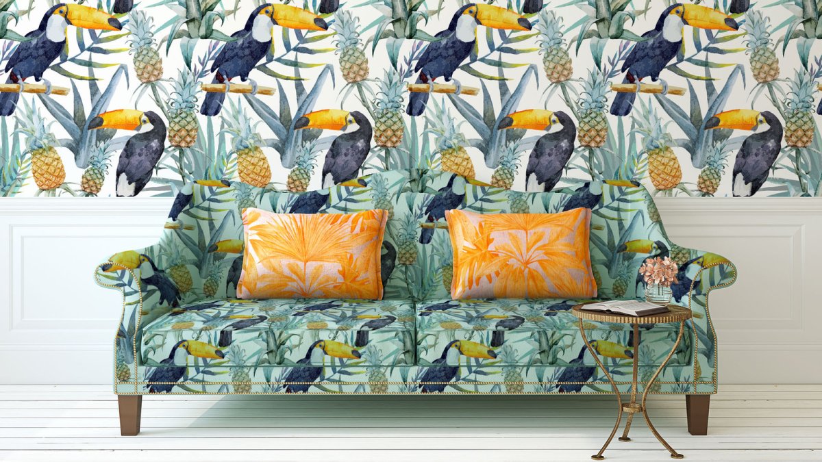 Интерьеры с принтом