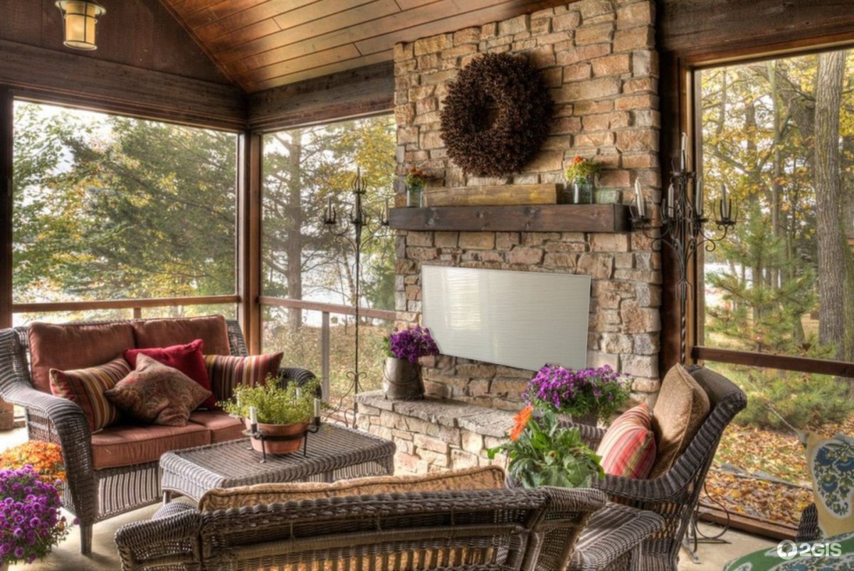 Загородный дом интерьер