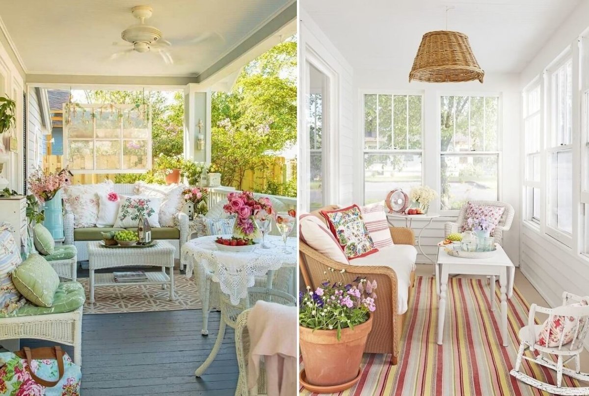 Шторы в гостиную в деревянном доме