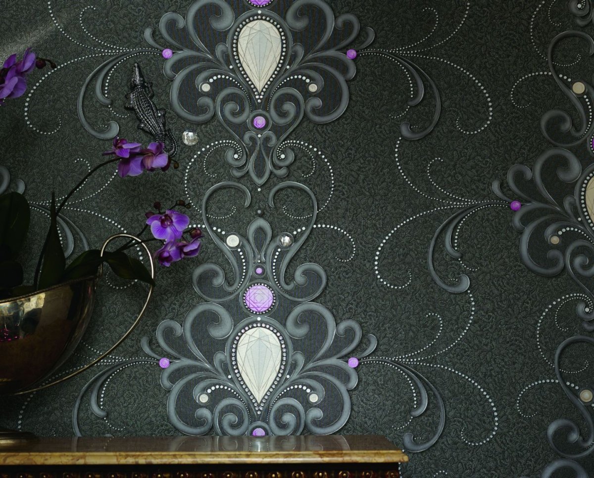 Обои Gloockler deux Marburg в интерьере