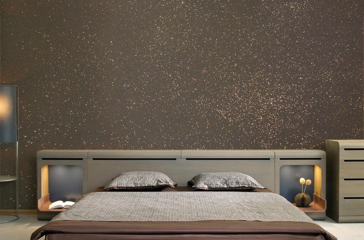 Мерцающая краска для стен