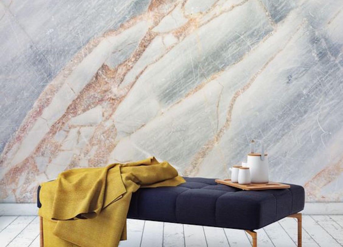 Мраморные обои на стену