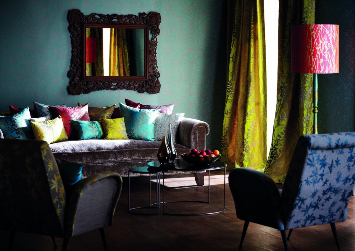 Обои в современном интерьере