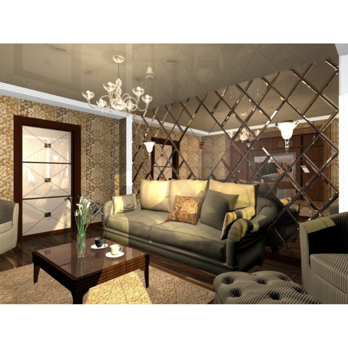 Зеркальная плитка