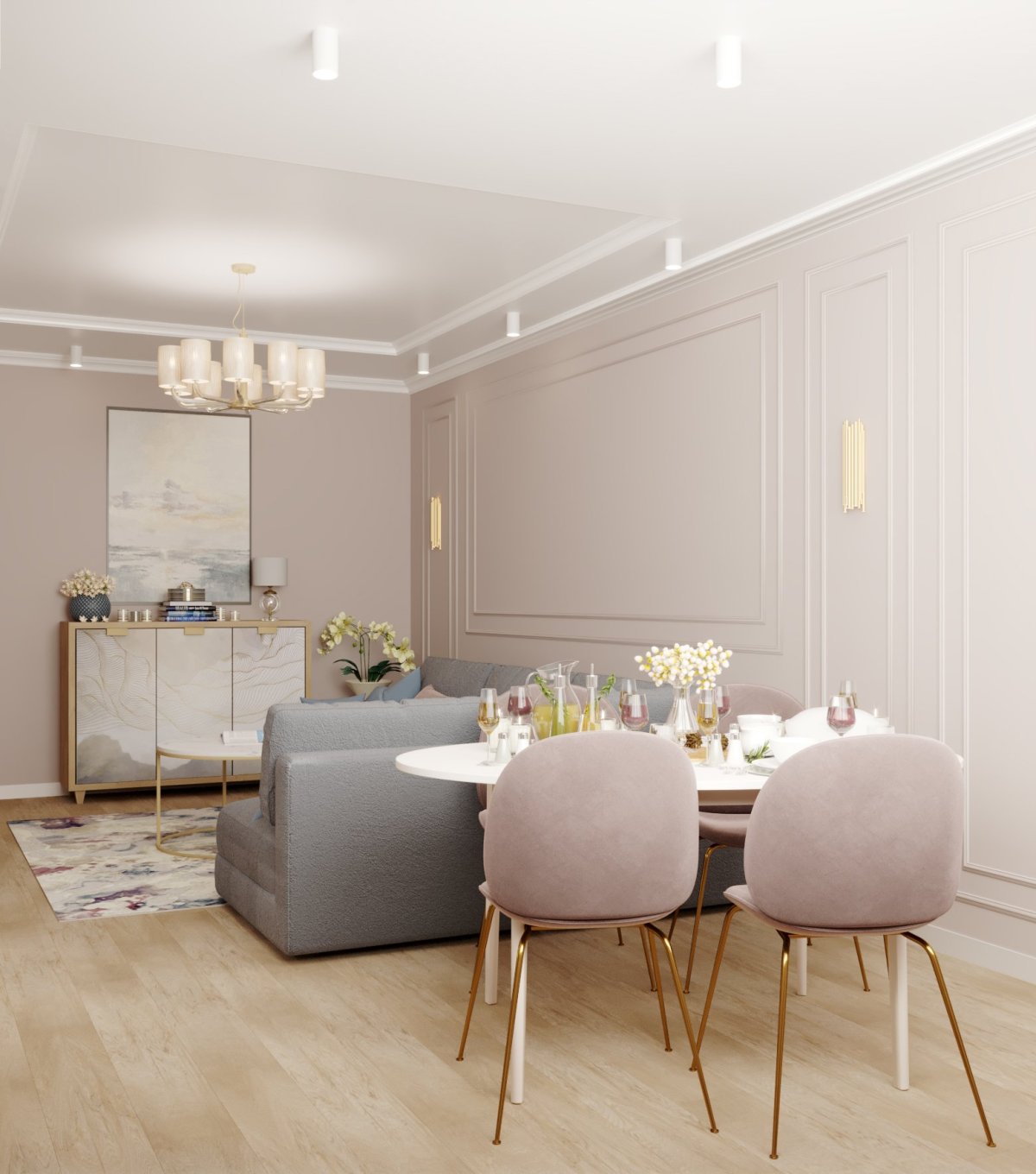 Обои Лаура Эшли в интерьере