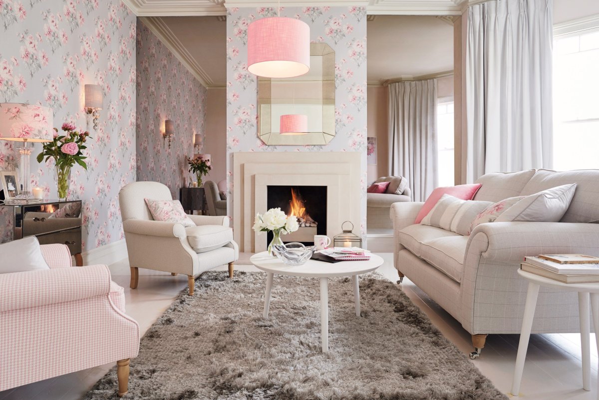 Обои компаньоны в интерьере