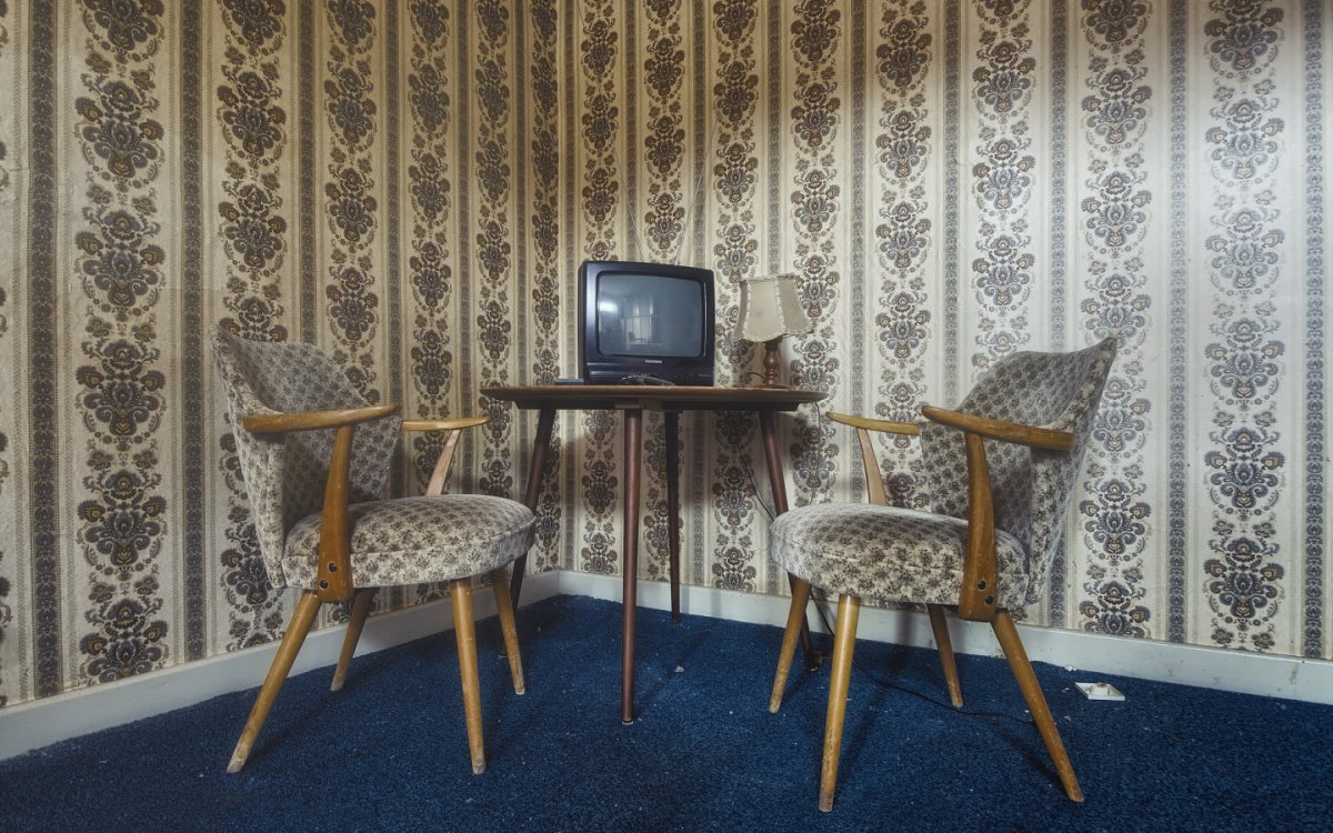 Советские обои в интерьере