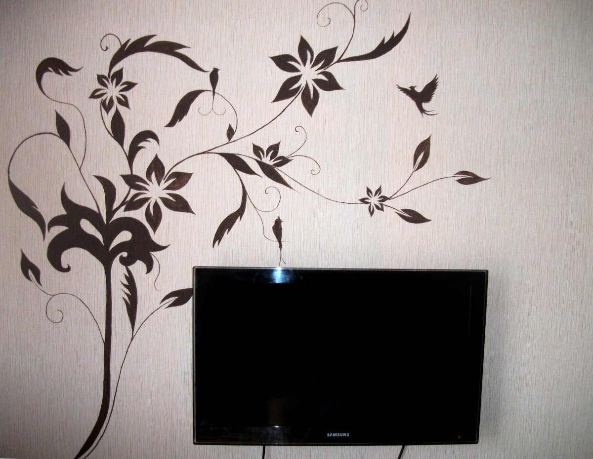 Орнамент на стене