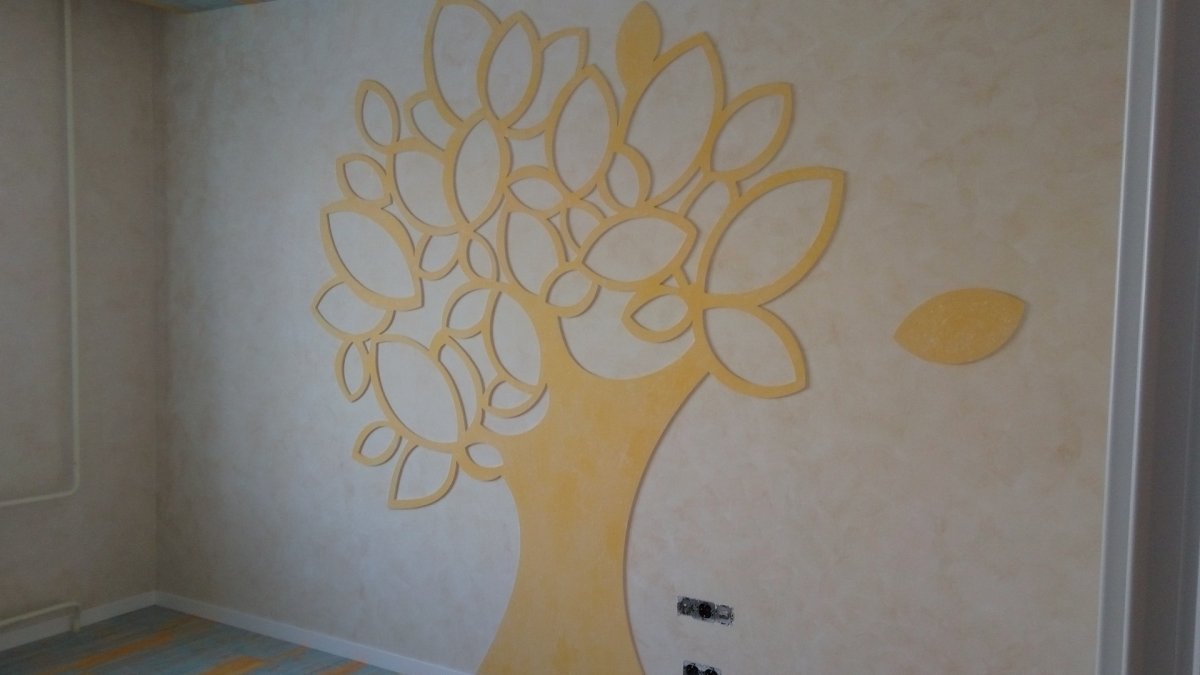 Жидкие обои узоры