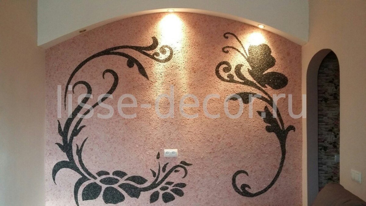 Рисовать на обоях под покраску