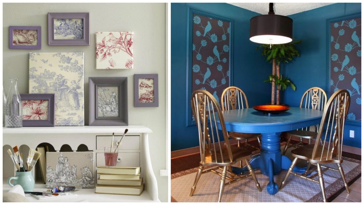 Декор комнаты своими руками