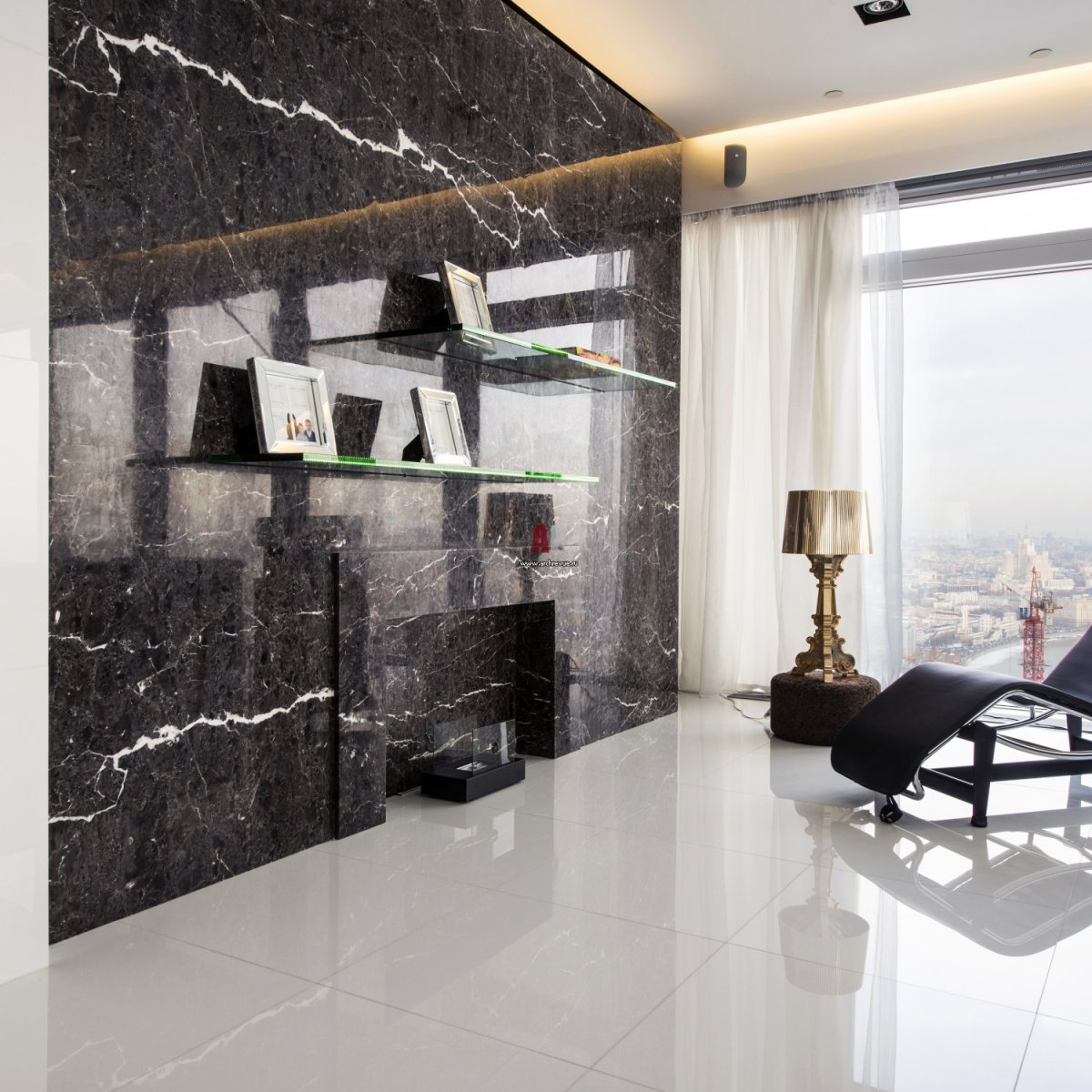 Мрамор листовой интерьер