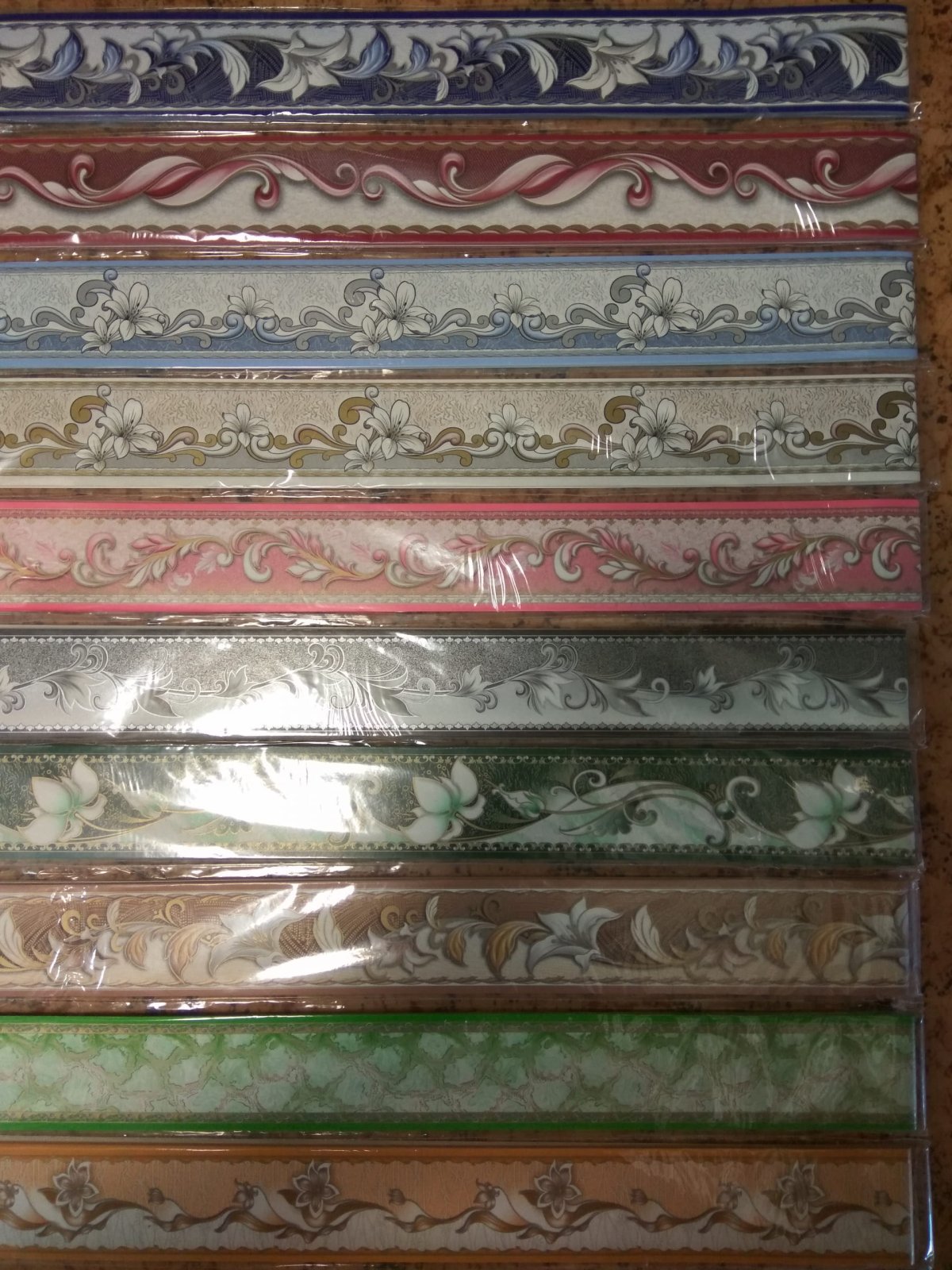 Бордюр обойный бумажный