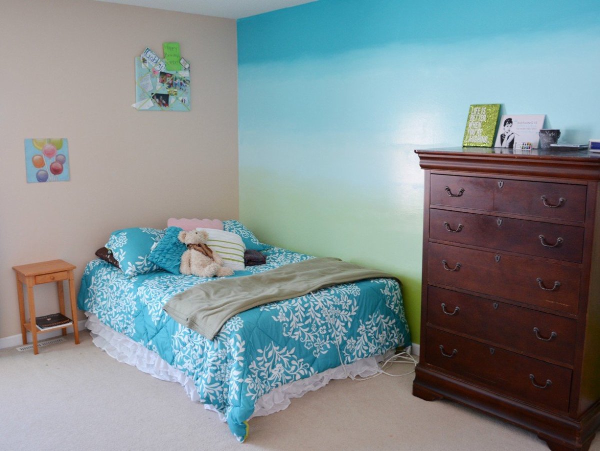 Градиентные обои в детскую