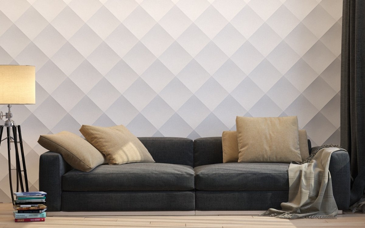 Гипсовые 3d панели скала