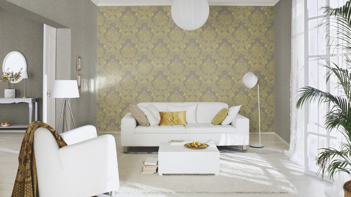 Обои Rasch Vincenza в интерьере