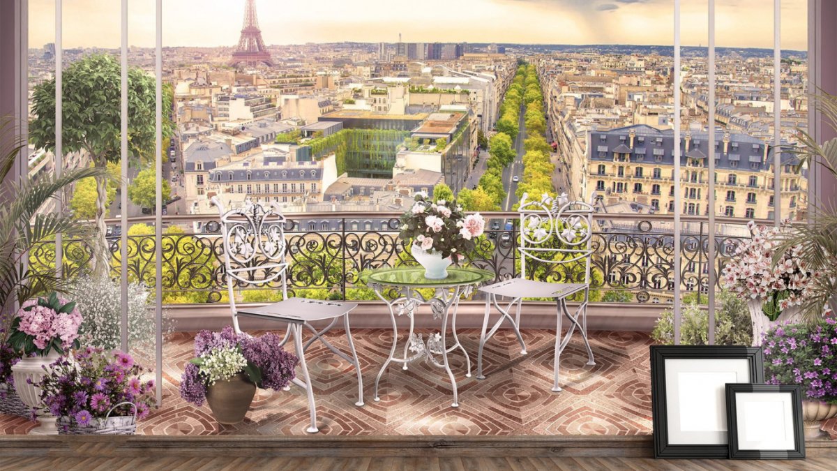 Отель в Париже с видом на Эйфелеву башню 5 звезд