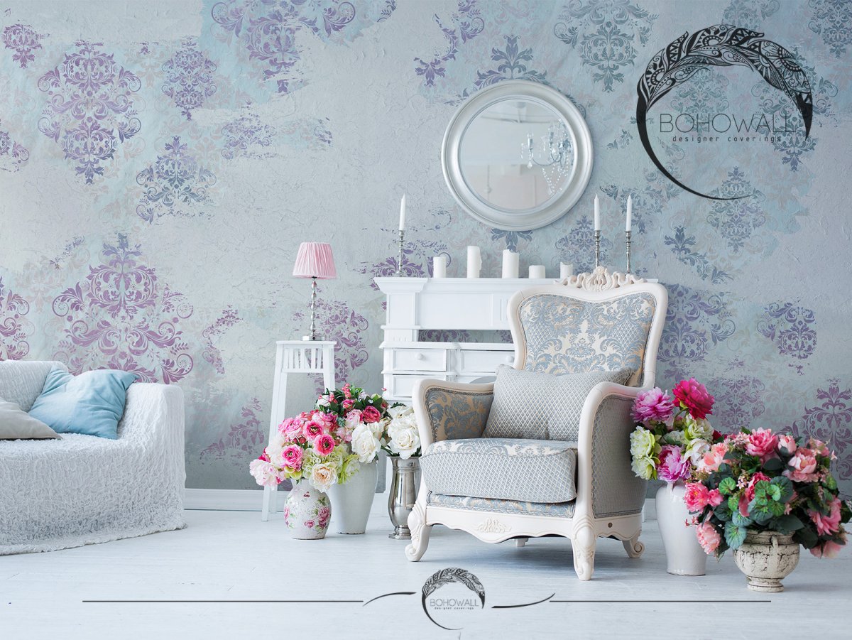 Обои Арабеска в интерьере