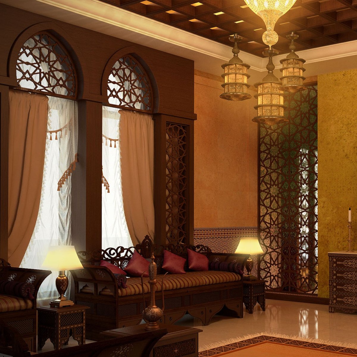 Марокканский стиль zanaveska