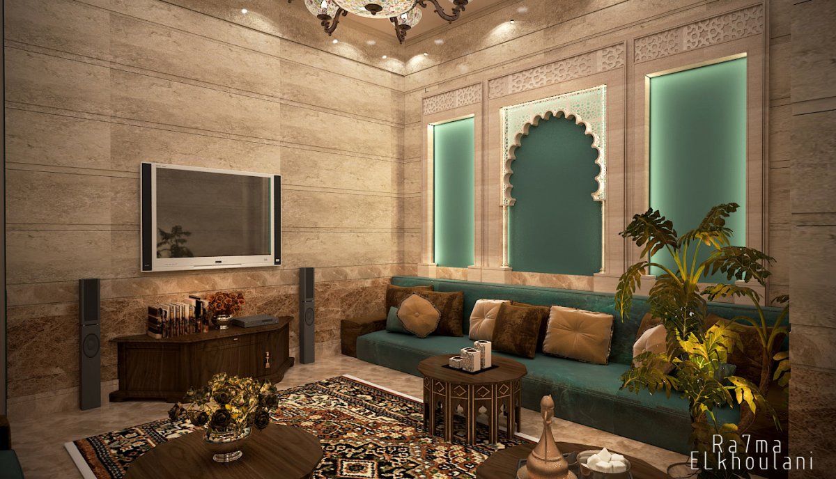 Арабеска в современном интерьере