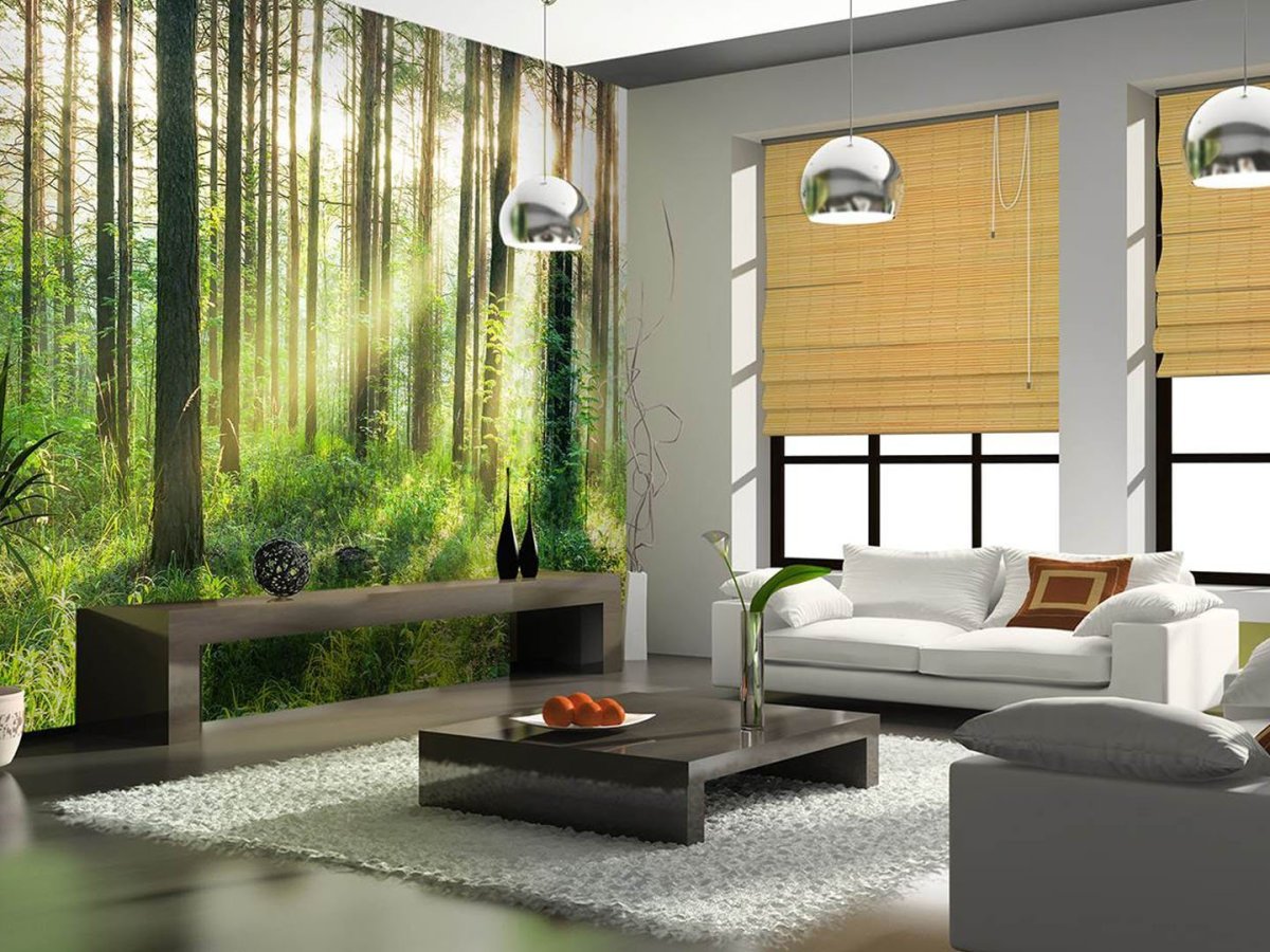 Природа в интерьере