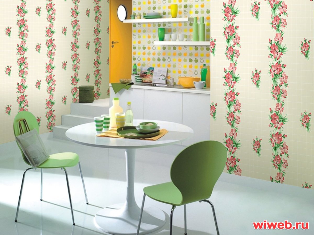 Гомельские обои для кухни