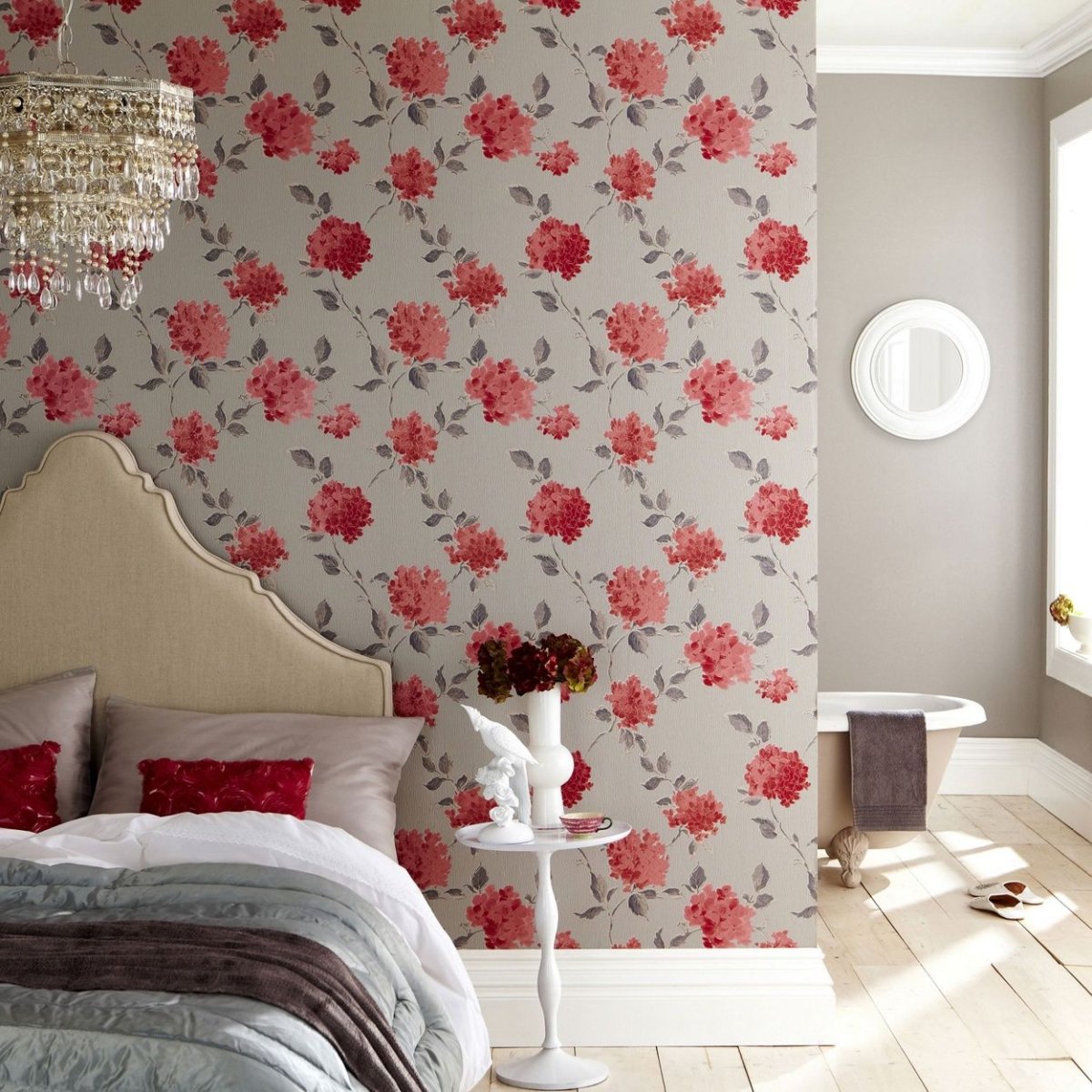 Цветочки на стену