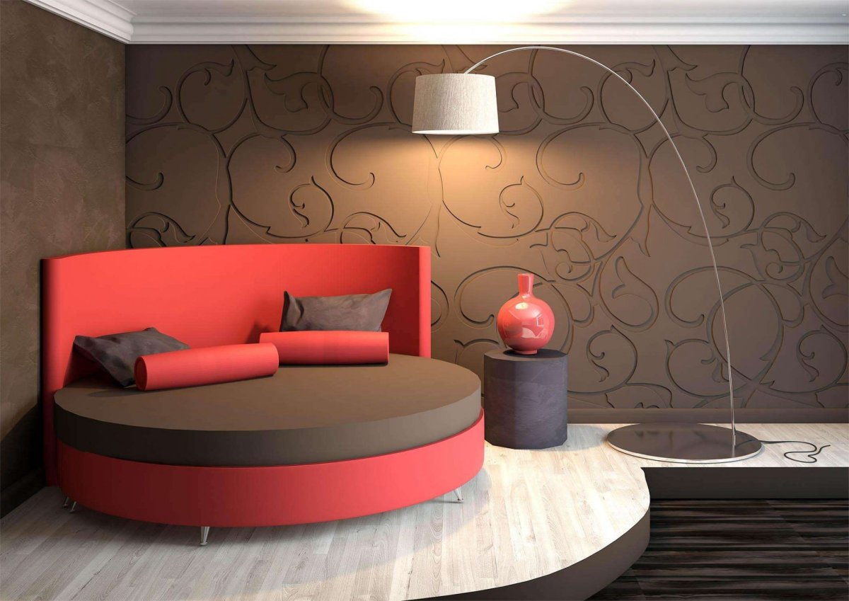 Круглая кровать Конкорд