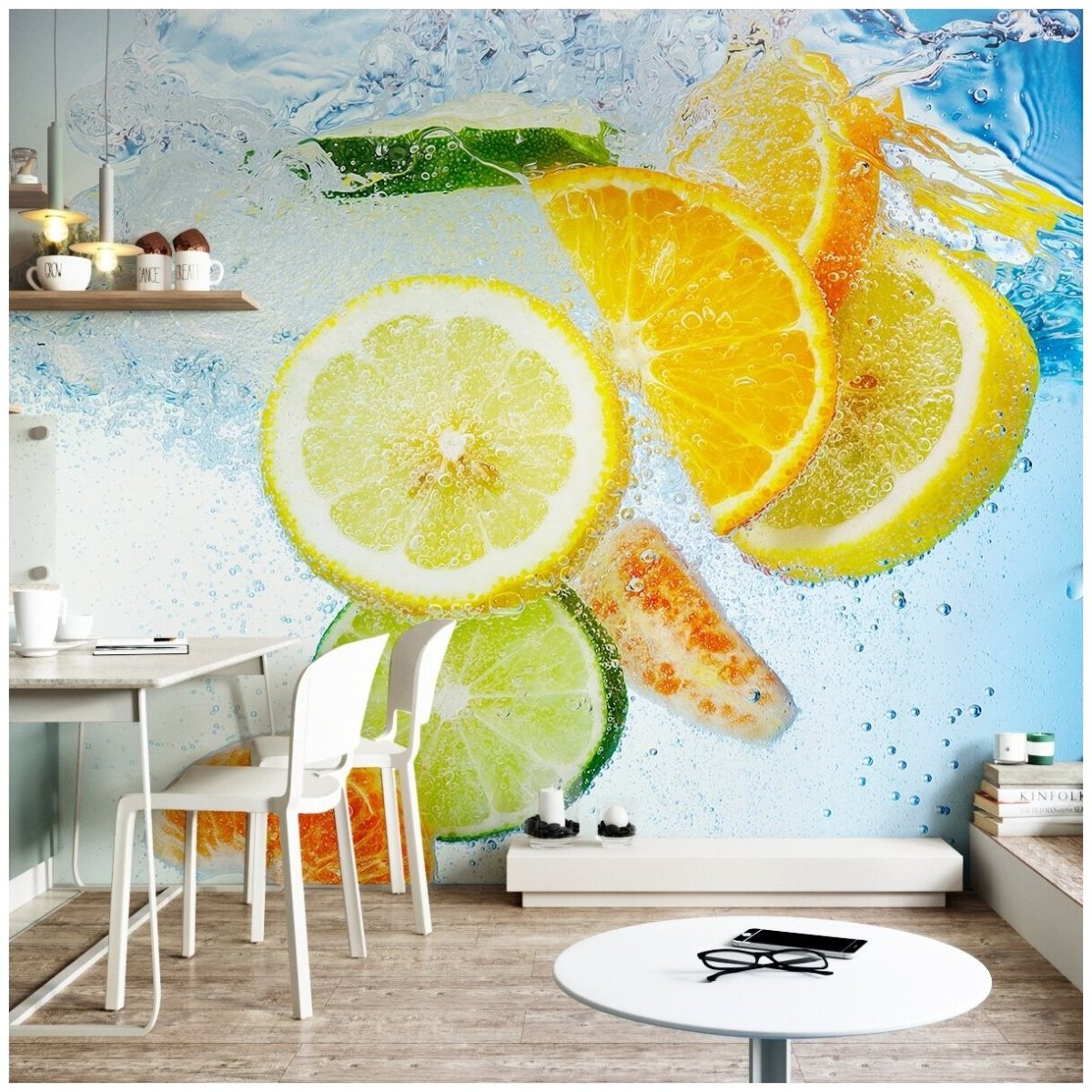 Фруктовый принт в интерьере